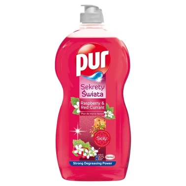 Pur Power Raspberry & Red Currant Płyn do mycia naczyń 1,2 l - 1