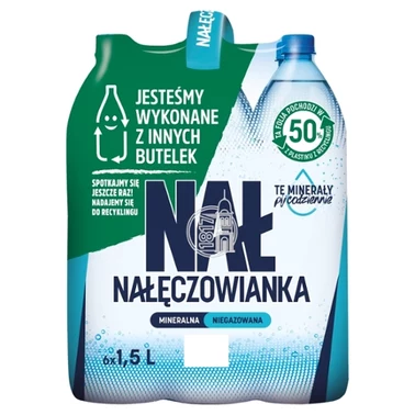 Nałęczowianka Naturalna woda mineralna niegazowana 6 x 1,5 l - 2