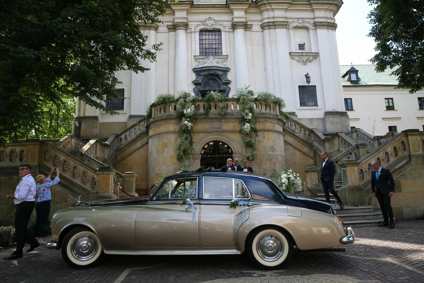 Ślub Agnieszki Radwańskiej w 2017 roku.