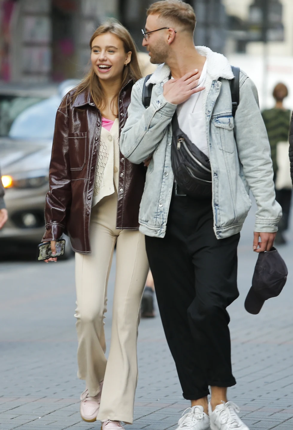 Oliwia Bieniuk z tanecznym partnerem Michałem Bartkiewiczem Oliwia Bieniuk z tanecznym partnerem Michałem Bartkiewiczem