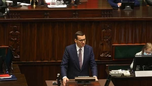 Premier w Sejmie: Wielki wstyd, powinniście przeprosić 