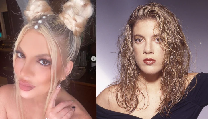 Tori Spelling aktualnie i w młodości