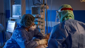 Oddział covidowy w szpitalu w Bochni