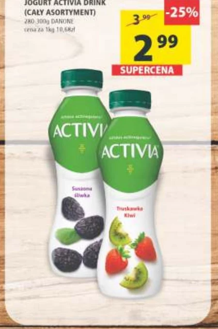 Jogurt pitny Activia