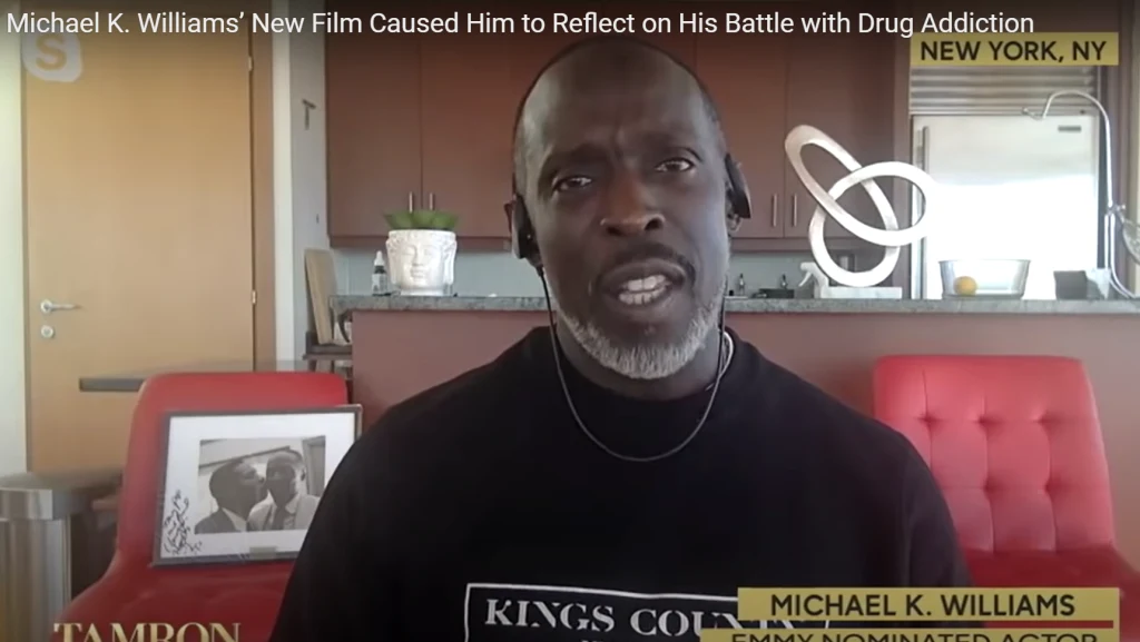 Fot: YouTube. Wywiad Michaela K. Williamsa w "Tamron Hall Show"