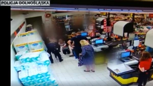Dramatyczne sceny w sklepie w Głogowie