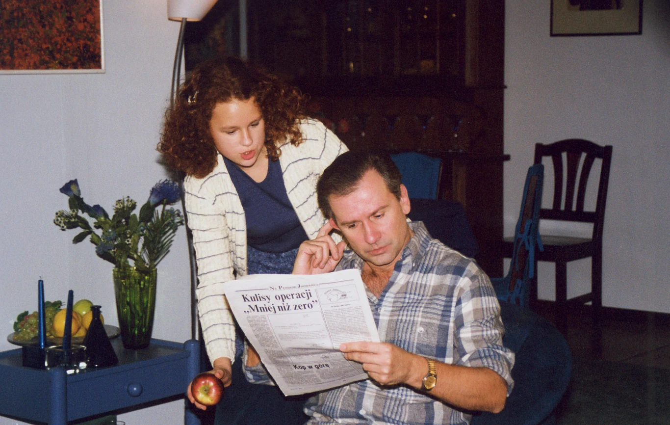 Kaja Paschalska i Tomasz Stockinger na planie "Klanu" Kaja Paschalska i Tomasz Stockinger na planie "Klanu"