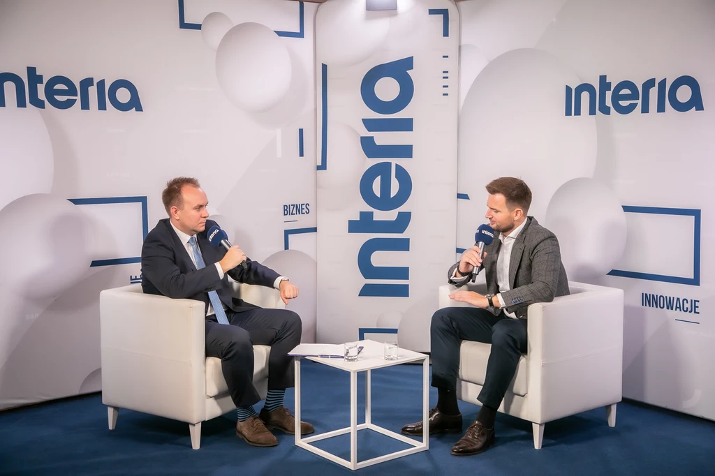Marcin Nedwidek, prezes Uniqa Polska w studiu Interii