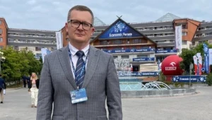 Jurij Woskriesienskij pochwalił się fotografią z Karpacza