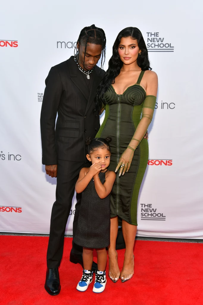 Kylie Jenner, Travis Scott z córką Stormi