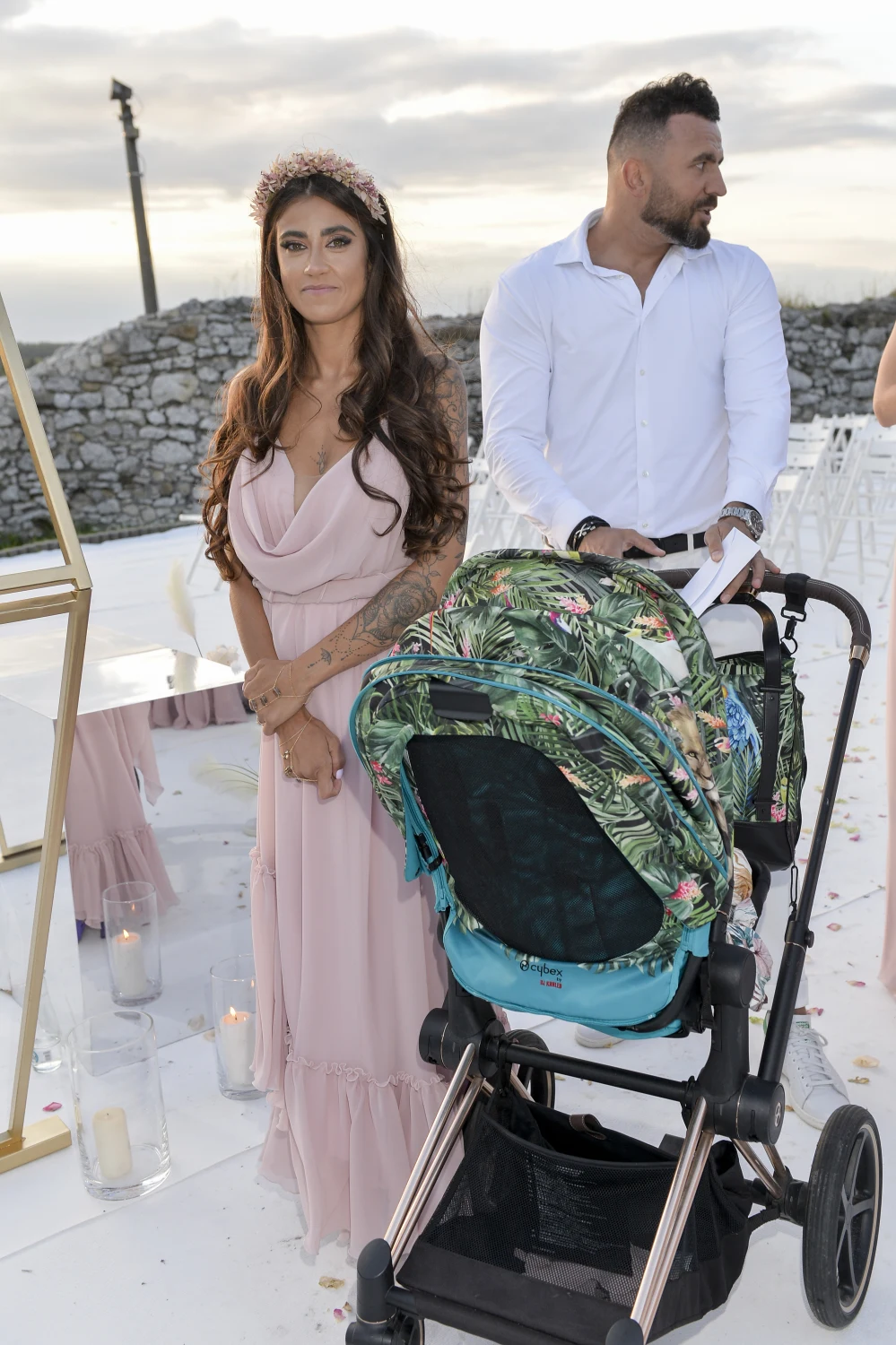 Maja Hyży z rodziną