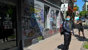 Kijów w czasie pandemii; zdj. ilustracyjne