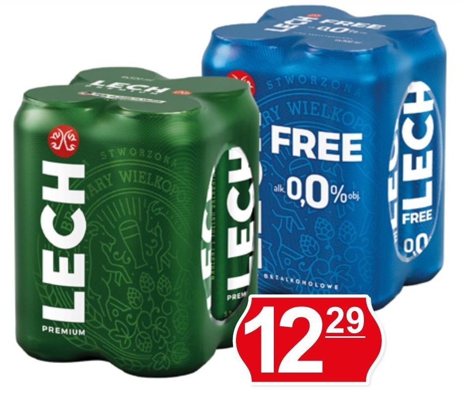 Archiwum Piwo Lech Premium 4 x 500 ml Tesco 11. 12. 2014 17. 12