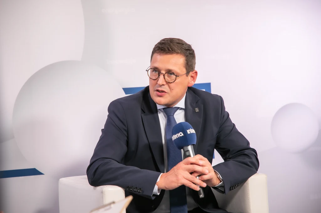 Łukasz Greinke, prezes zarządu Morskiego Portu Gdańsk.