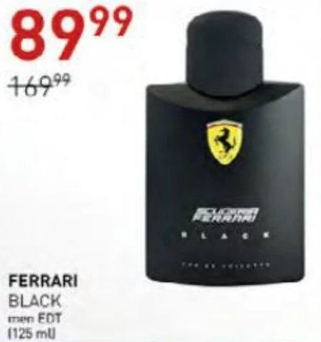 Woda toaletowa dla mężczyzn Ferrari Black