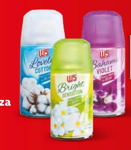 Wkłady do odświeżacza W5