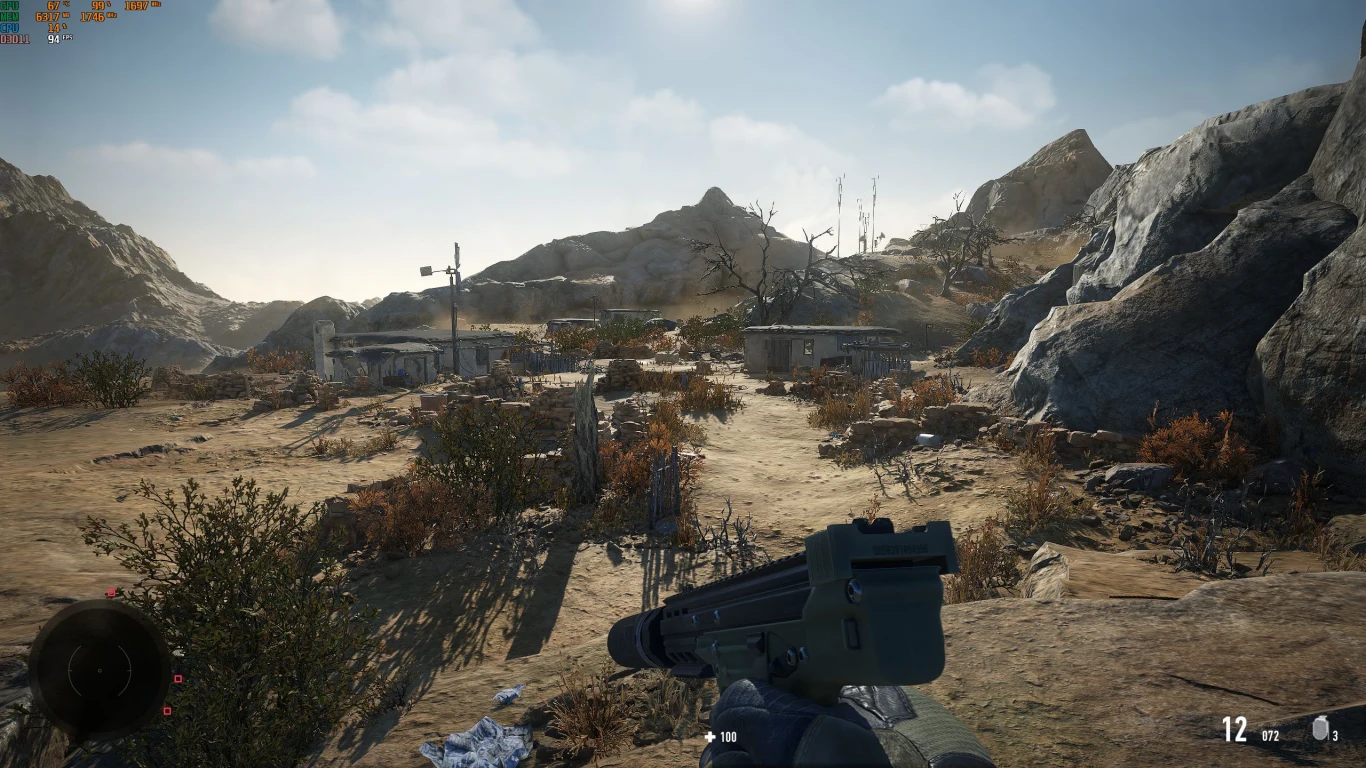 Sniper Ghost Warrior Contracts 2 - ustawienia średnie