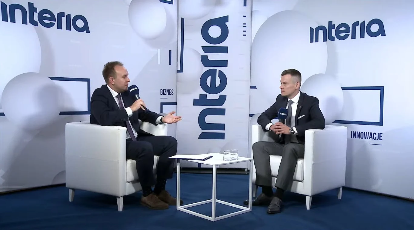 Jacek Jastrzębski, przewodniczący Komisji Nadzoru Finansowego w studiu Interii