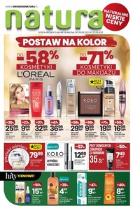 Drogerie Natura - postaw na kolor