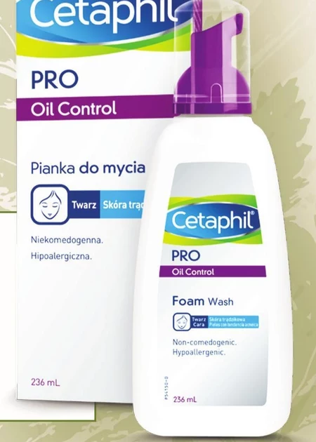 Pianka oczyszczająca do twarzy Cetaphil