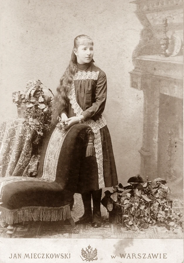 Hrabianka Róża Czacka ok. 1892 r.