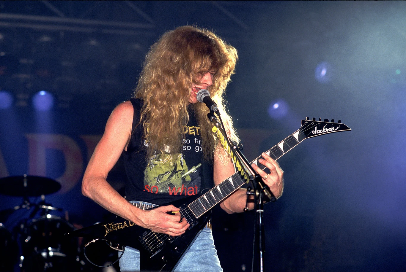 Dave Mustaine w roku 1988 Dave Mustaine w roku 1988