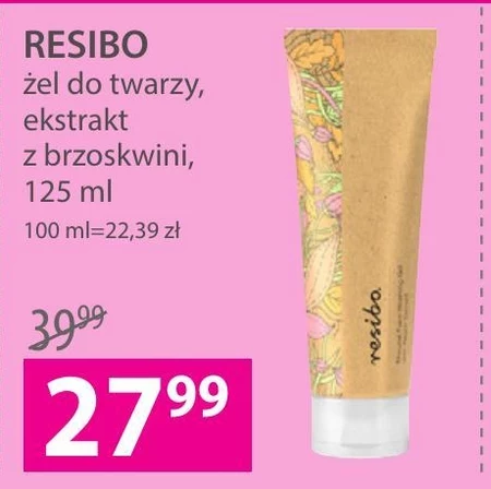 Żel do mycia twarzy Resibo