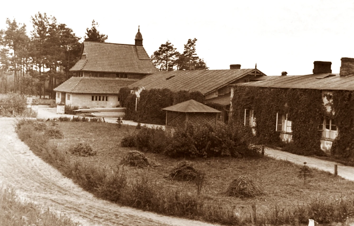 Kaplica i dom św. Franciszka w Laskach, lata 30-te XX w.
