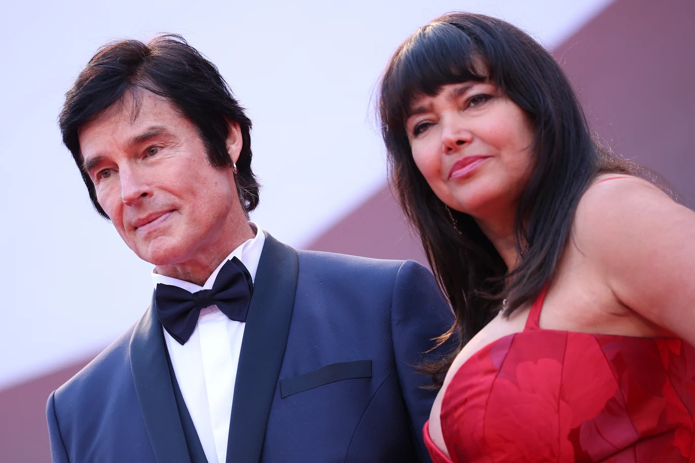 Ronn Moss wraz z żoną na festiwalu w Wenecji w 2018 roku 