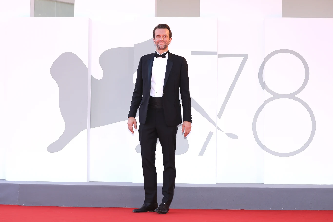Tomasz Kot na premierze filmu "Żeby nie było śladów" w Wenecji. 
