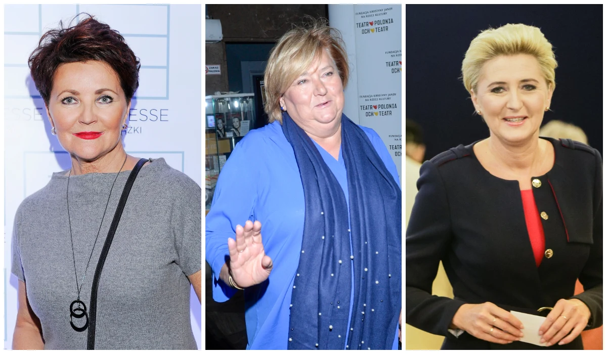 Jolanta Kwaśniewska, Anna Komorowska, Agata Duda