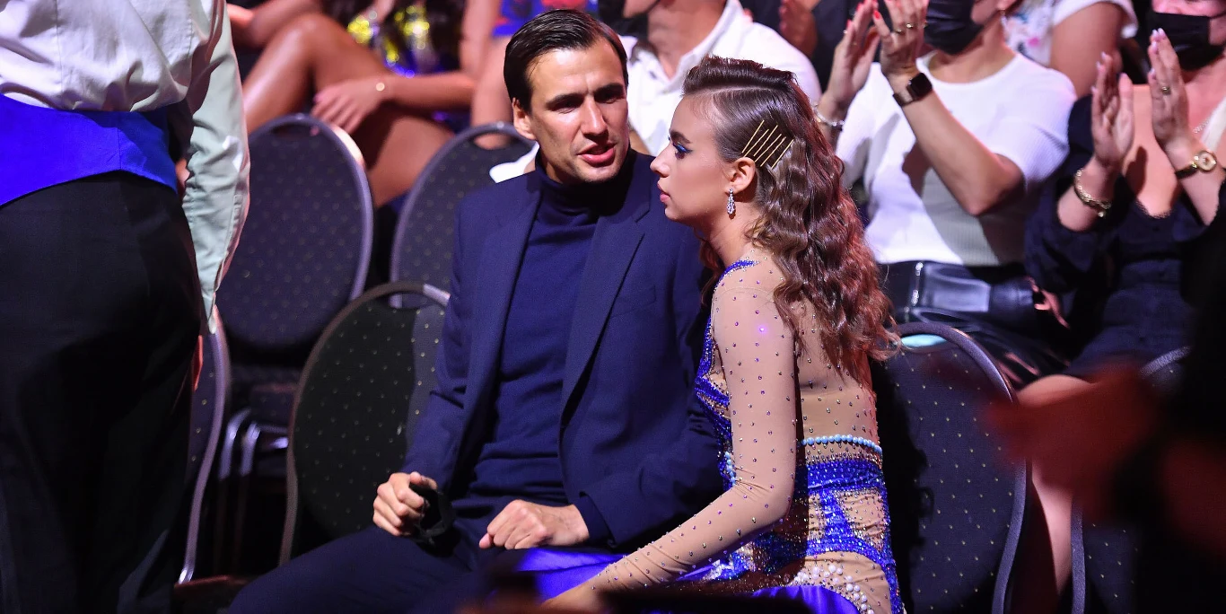 Oliwia Bieniuk z tatą, Jarkiem Bieniukiem Oliwia Bieniuk z tatą, Jarkiem Bieniukiem