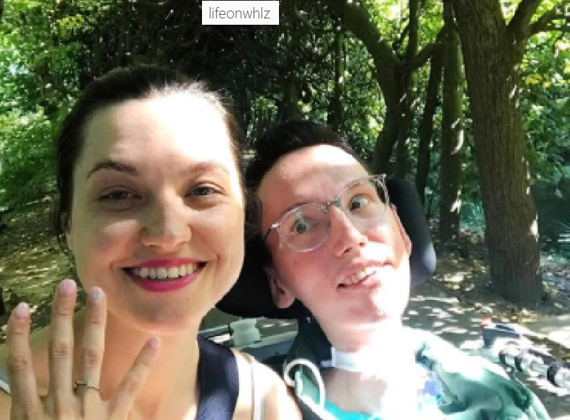 Wojtek Sawicki i Agata Tomaszewska / Foto: Instagram @lifeonwhlz