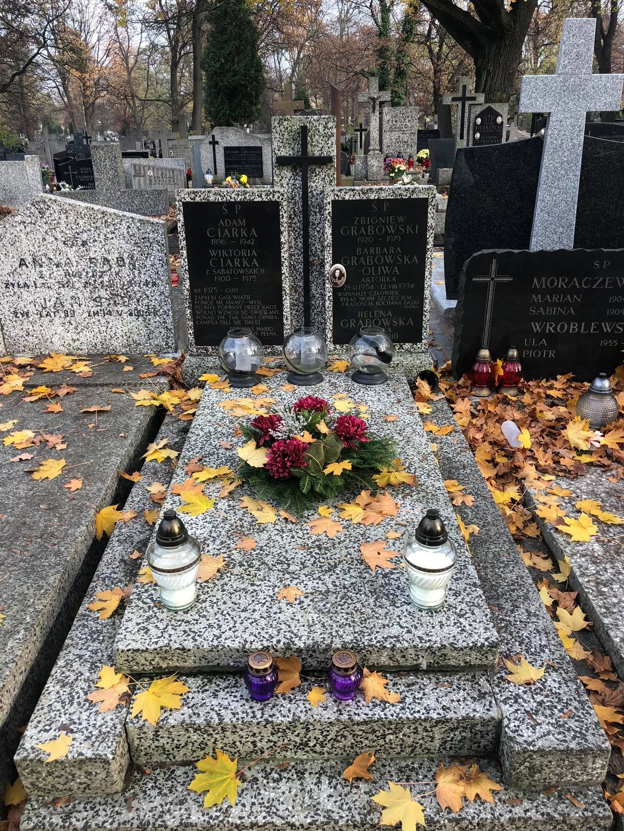 Grób Barbary Grabowskiej, fot. Wikipedia Grób Barbary Grabowskiej, fot. Wikipedia