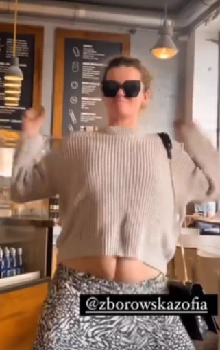 Zofia Zborowska pokazuje brzuch po ciąży!
