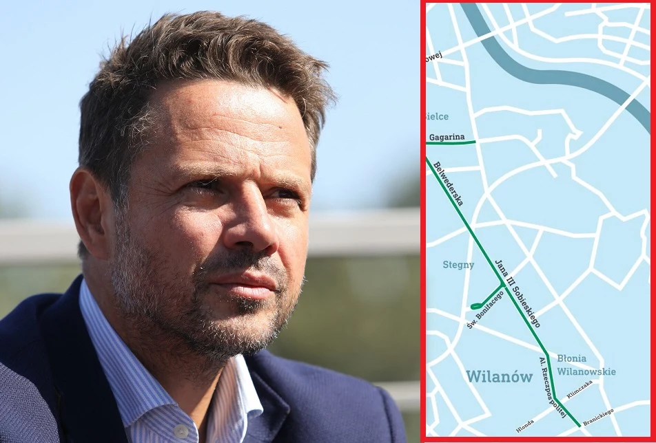 Prezydent Warszawy Rafał Trzaskowski ogłosił: rusza przetarg na budowę linii tramwajowej do Wilanowa Prezydent Warszawy Rafał Trzaskowski ogłosił: rusza przetarg na budowę linii tramwajowej do Wilanowa