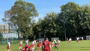 Mecz Polska - Węgry / fot. twitter Michał Maciatek