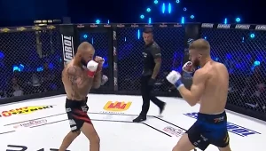 Piotr Niedzielski (z lewej) znokautował Ivana Vulchina