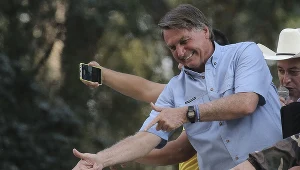 Prezydent Brazylii Jair Bolsonaro