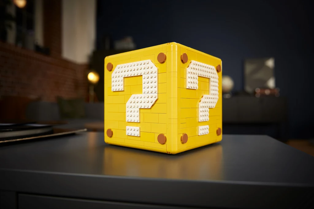 LEGO Pytajnikowy blok Super Mario 64 LEGO Pytajnikowy blok Super Mario 64