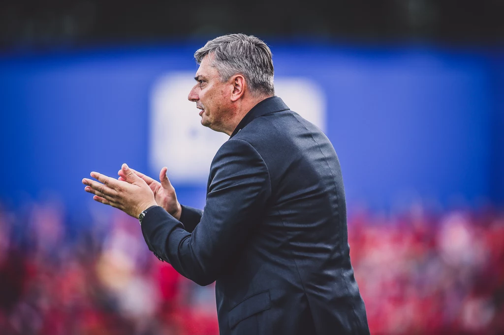 Trener Lecha Poznań Maciej Skorża Trener Lecha Poznań Maciej Skorża