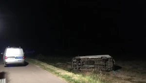  Mężczyzna dziś wieczorem nie zatrzymał się do kontroli drogowej w miejscowości Gąsiory gm. Ulan Majorat