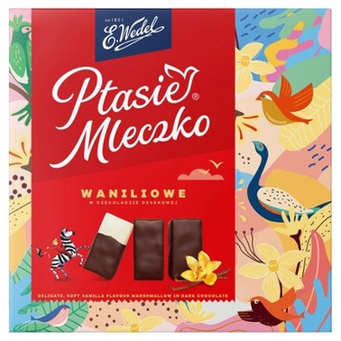 E. Wedel Ptasie Mleczko waniliowe 360 g - 2