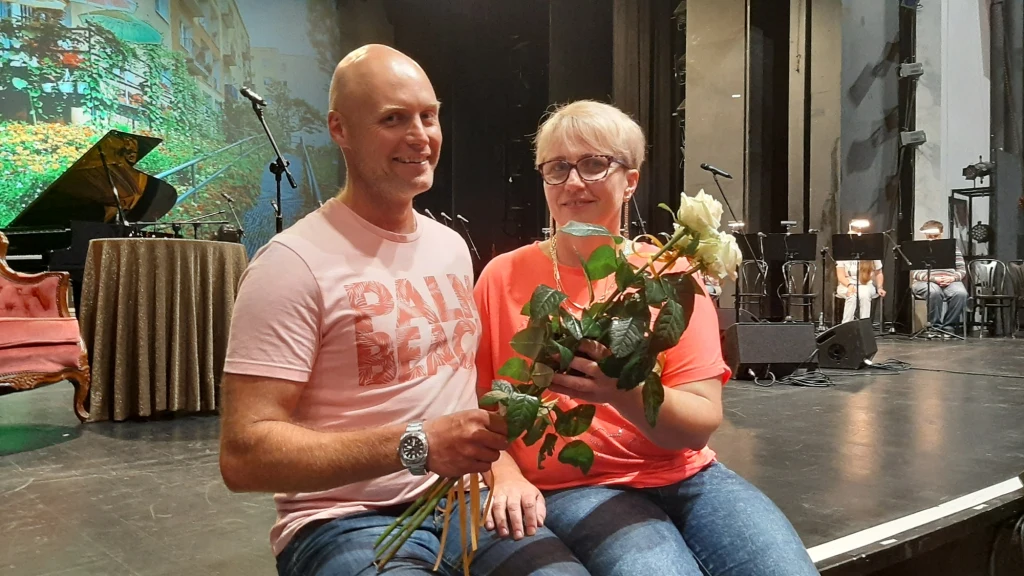 Krzysztof Krawczyk Junior ze swoją ukochaną Kasią Krzysztof Krawczyk Junior ze swoją ukochaną Kasią