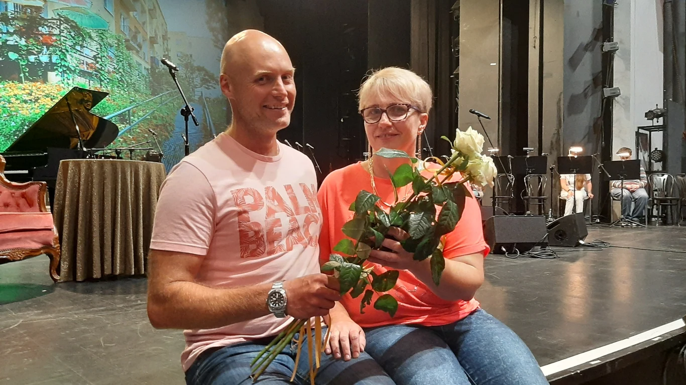 Krzysztof Krawczyk Junior ze swoją ukochaną Kasią Krzysztof Krawczyk Junior ze swoją ukochaną Kasią