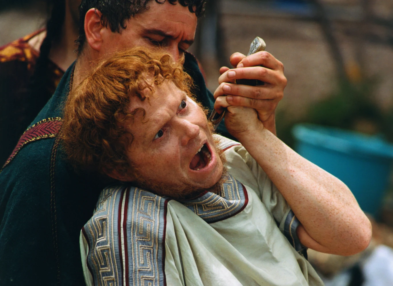 Neronem na własne życzenie został Michał Bajor - napisał list do reżysera, został zaproszony na zdjęcia próbne i już pozostał na planie. Neronem na własne życzenie został Michał Bajor - napisał list do reżysera, został zaproszony na zdjęcia próbne i już pozostał na planie.