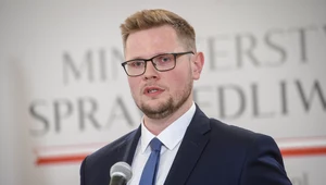 Wiceminister sprawiedliwości Michał Woś