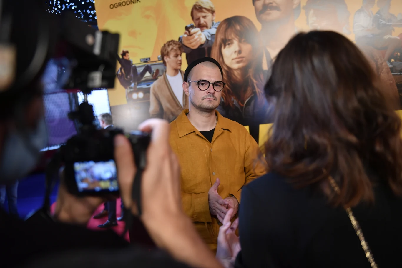 Dawid Ogrodnik na premierze filmu "Najmro. Kocha, kradnie, szanuje"