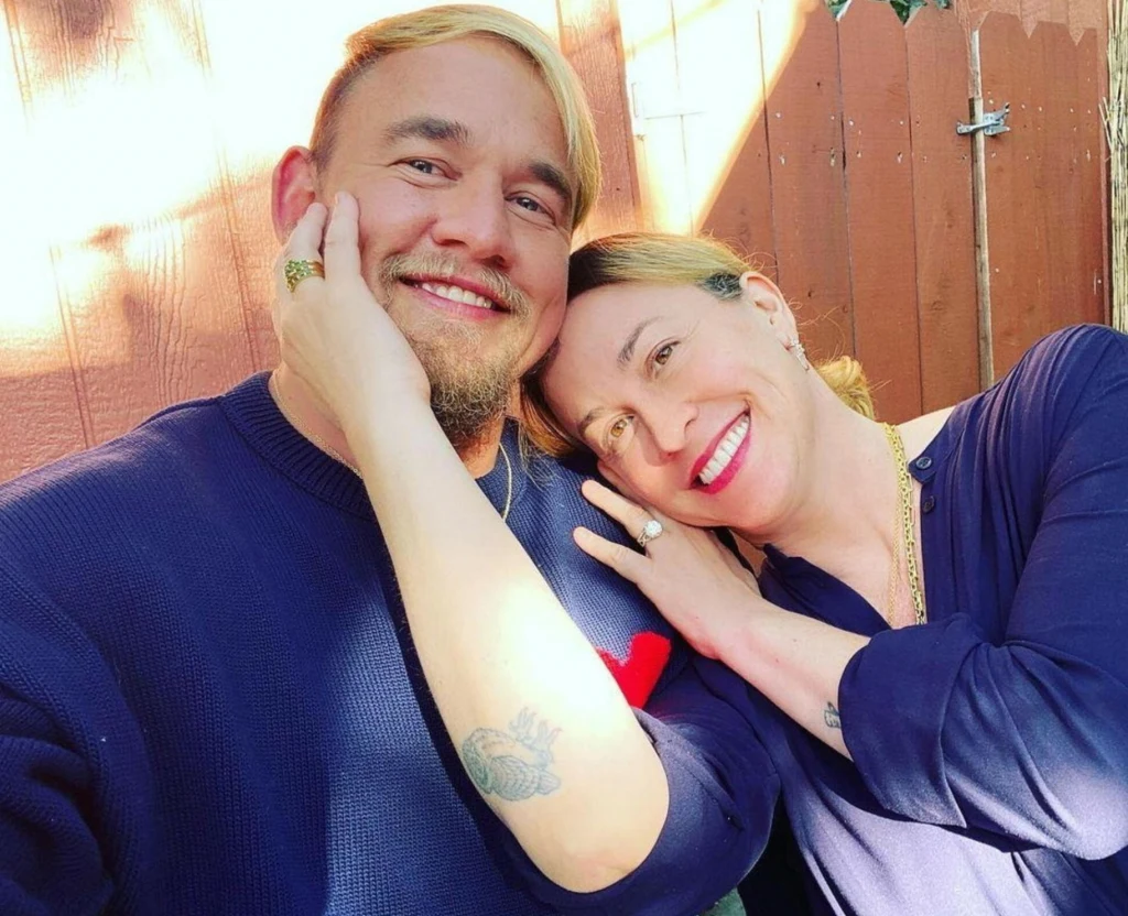 Alanis Morissette z mężem