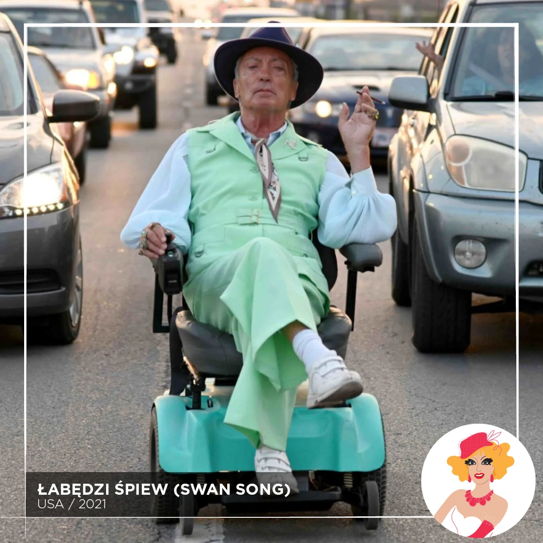 Kadr z filmu "Łabędzi śpiew"